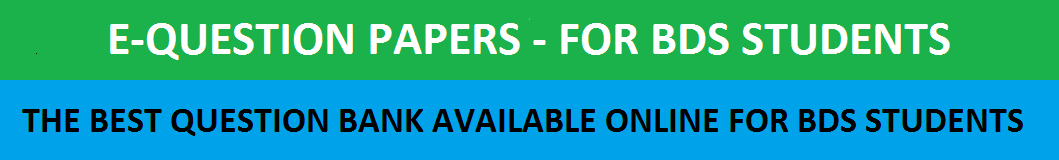 BDS Question Papers Online